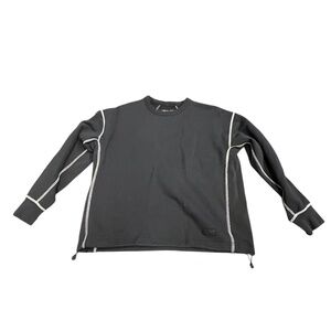 Rag And Bone black cotton sweatshirt Men's Long Sleeve Size: XL